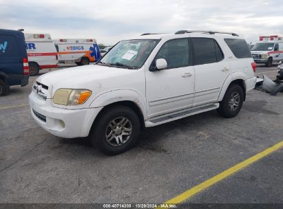 2006 TOYOTA SEQUOIA SR5 V8 White  Gasoline 5TDZT34A56S282158 photo #3