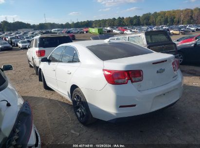 2016 CHEVROLET MALIBU LIMITED LT White  Gasoline 1G11C5SAXGF129944 photo #4