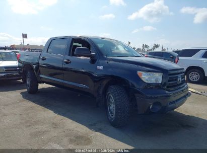 2013 TOYOTA TUNDRA CREWMAX SR5 Black  Gasoline 5TFDY5F16DX311551 photo #1