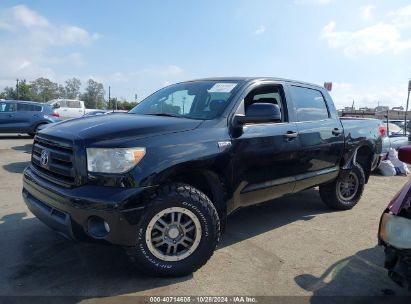 2013 TOYOTA TUNDRA CREWMAX SR5 Black  Gasoline 5TFDY5F16DX311551 photo #3