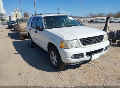 2004 FORD EXPLORER NBX/XLT White  Flexible Fuel 1FMZU73K64UA78794 photo #1