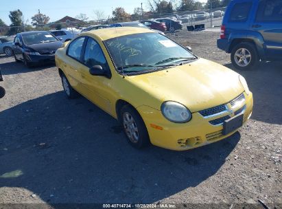 2003 DODGE NEON SXT Yellow  Gasoline 1B3ES56C13D119852 photo #1