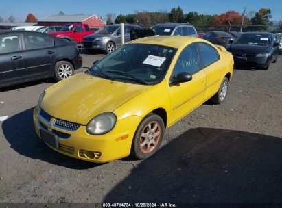 2003 DODGE NEON SXT Yellow  Gasoline 1B3ES56C13D119852 photo #3