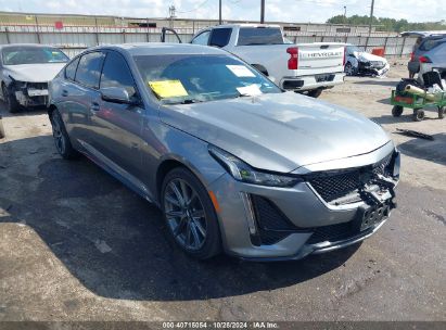 2021 CADILLAC CT5 SPORT Gray  Gasoline 1G6DU5RK0M0133423 photo #1