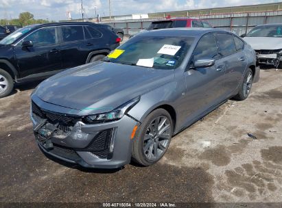 2021 CADILLAC CT5 SPORT Gray  Gasoline 1G6DU5RK0M0133423 photo #3