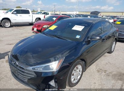 2020 HYUNDAI ELANTRA SE Black  gas 5NPD74LF6LH543493 photo #3