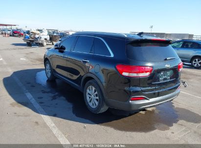 2016 KIA SORENTO 3.3L LX Black  Gasoline 5XYPG4A5XGG003603 photo #4