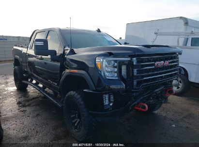 2022 GMC SIERRA 2500HD 4WD  STANDARD BED AT4 Black  Gasoline 1GT49PE77NF190633 photo #1