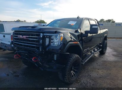 2022 GMC SIERRA 2500HD 4WD  STANDARD BED AT4 Black  Gasoline 1GT49PE77NF190633 photo #3