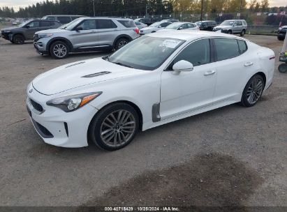 2018 KIA STINGER White  Gasoline KNAE15LA1J6034657 photo #3