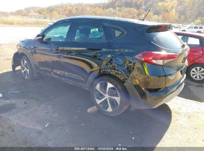 2017 HYUNDAI TUCSON SPORT Black  Gasoline KM8J3CA27HU474248 photo #4