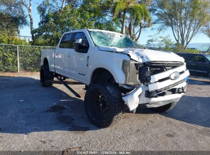 2018 FORD F-250 LARIAT White  Diesel 1FT7W2BT8JEC04937 photo #1