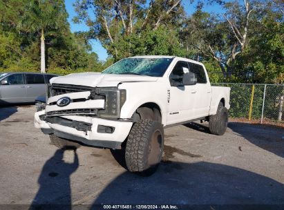 2018 FORD F-250 LARIAT White  Diesel 1FT7W2BT8JEC04937 photo #3