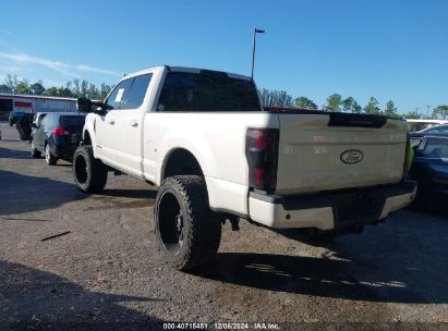 2018 FORD F-250 LARIAT White  Diesel 1FT7W2BT8JEC04937 photo #4