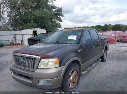 2005 FORD F-150 LARIAT/XLT Black  Gasoline 1FTPW12585KB91125 photo #3