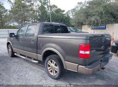 2005 FORD F-150 LARIAT/XLT Black  Gasoline 1FTPW12585KB91125 photo #4