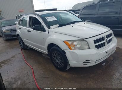 2008 DODGE CALIBER SE White  Gasoline 1B3HB28B78D541812 photo #1