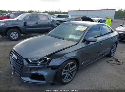 2020 AUDI A3 PREMIUM 40 TFSI FRONT-WHEEL DRIVE S TRONIC Gray  Gasoline WAUAUGFF4LA000866 photo #3