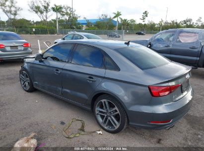 2020 AUDI A3 PREMIUM 40 TFSI FRONT-WHEEL DRIVE S TRONIC Gray  Gasoline WAUAUGFF4LA000866 photo #4