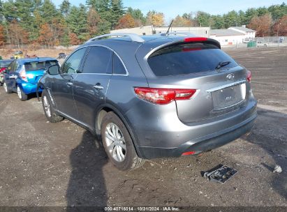 2017 INFINITI QX70 Gray  Gasoline JN8CS1MW1HM415736 photo #4