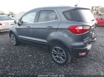 2018 FORD ECOSPORT TITANIUM Gray  Gasoline MAJ6P1WL7JC190060 photo #4