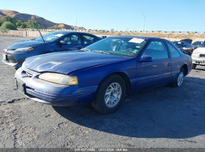 1996 FORD THUNDERBIRD LX Dark Blue  Gasoline 1FALP6243TH158338 photo #3