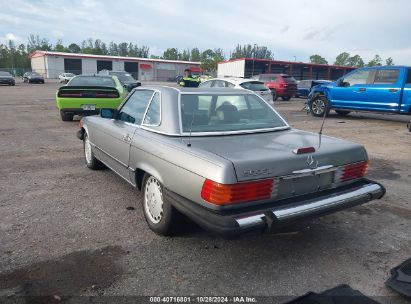 1988 MERCEDES-BENZ 560 SL Silver  Gasoline WDBBA48D5JA083746 photo #4