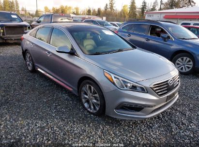 2015 HYUNDAI SONATA SPORT 2.0T Gray  Gasoline 5NPE34AB3FH057860 photo #1