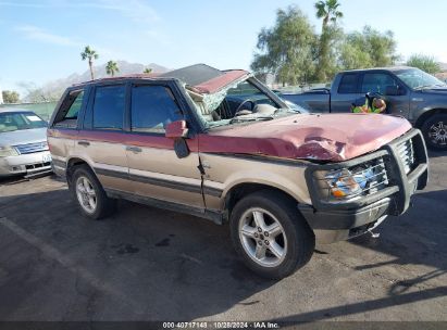 2000 LAND ROVER RANGE ROVER 4.0 SE Orange  Gasoline SALPV1547YA439406 photo #1