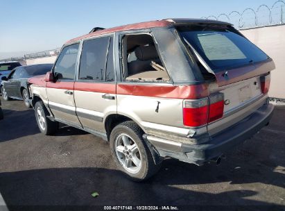 2000 LAND ROVER RANGE ROVER 4.0 SE Orange  Gasoline SALPV1547YA439406 photo #4