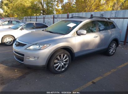 2008 MAZDA CX-9 GRAND TOURING Silver  Gasoline JM3TB38A280126403 photo #3