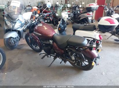 2022 ROYAL ENFIELD MOTORS METEOR 350 Burgundy  Gasoline ME3FDP203NV300896 photo #4