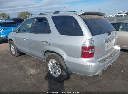 2005 ACURA MDX Silver  Gasoline 2HNYD18815H531793 photo #4