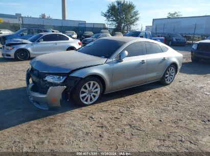 2014 AUDI A7 3.0T PREMIUM PLUS Gray  gas WAUWGAFC1EN026885 photo #3