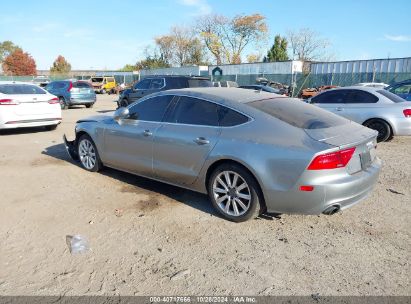 2014 AUDI A7 3.0T PREMIUM PLUS Gray  gas WAUWGAFC1EN026885 photo #4