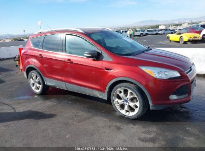 2014 FORD ESCAPE TITANIUM Red  Gasoline 1FMCU0J97EUB15799 photo #1