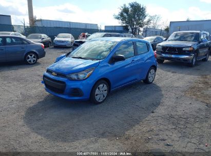 2017 CHEVROLET SPARK LS CVT Blue  Gasoline KL8CB6SA0HC757399 photo #3