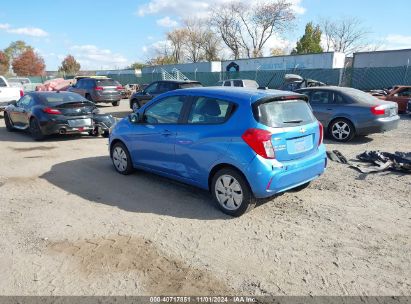 2017 CHEVROLET SPARK LS CVT Blue  Gasoline KL8CB6SA0HC757399 photo #4