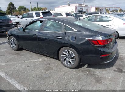 2020 HONDA INSIGHT TOURING Black  Hybrid 19XZE4F95LE014428 photo #4