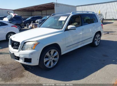 2011 MERCEDES-BENZ GLK 350 White  Gasoline WDCGG5GBXBF603403 photo #3