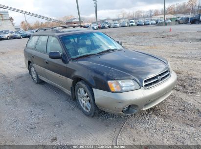 2000 SUBARU OUTBACK LIMITED Black  Gasoline 4S3BH6863Y6617463 photo #1