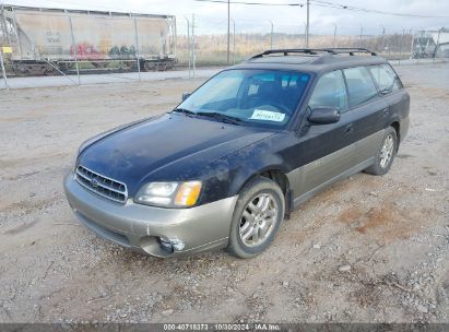 2000 SUBARU OUTBACK LIMITED Black  Gasoline 4S3BH6863Y6617463 photo #3