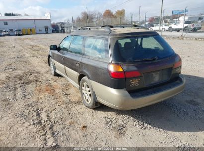 2000 SUBARU OUTBACK LIMITED Black  Gasoline 4S3BH6863Y6617463 photo #4