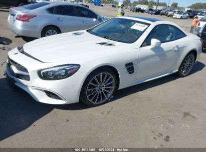 2018 MERCEDES-BENZ SL 550 White  Gasoline WDDJK7DA1JF052140 photo #3