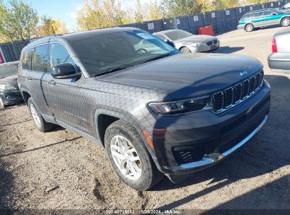 2023 JEEP GRAND CHEROKEE L LAREDO 4X4 Gray  Gasoline 1C4RJKAGXP8805107 photo #1