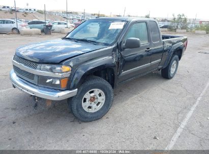 2008 CHEVROLET COLORADO Black  Gasoline 1GCDT19E088144741 photo #3