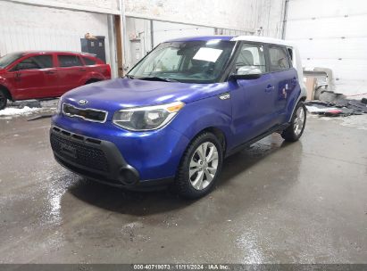 2014 KIA SOUL + Purple  Gasoline KNDJP3A56E7703029 photo #3