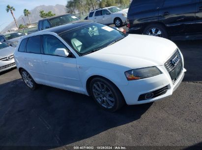 2013 AUDI A3 2.0 TDI PREMIUM White  Diesel WAUKJAFM0DA008148 photo #1