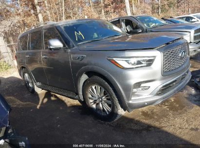 2021 INFINITI QX80 LUXE Gray  Gasoline JN8AZ2AF2M9718891 photo #1