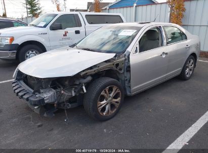 2012 FORD FUSION SE Silver  Gasoline 3FAHP0HA2CR291526 photo #3